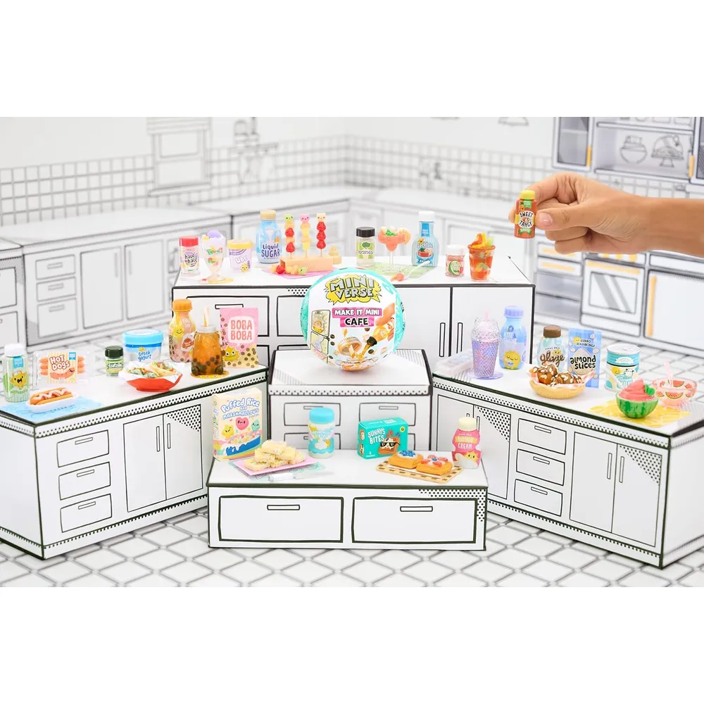MGA Miniverse Cafe set