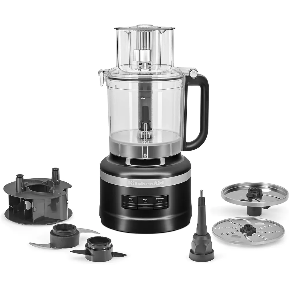 KITCHENAID, PROCESADOR 13 QT / 12.3 L + BATIDORA DE MANO VELOCIDAD VARIABLE | GRIS