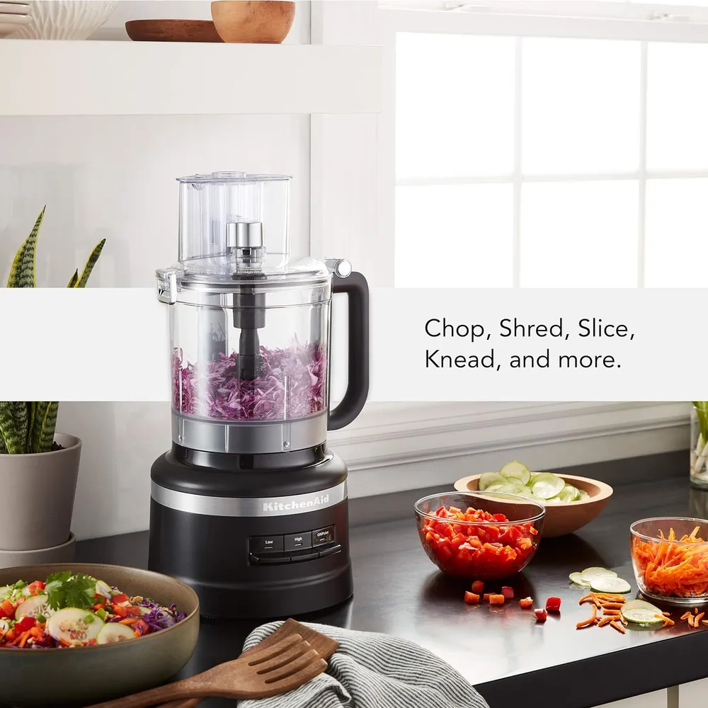KITCHENAID, PROCESADOR 13 QT / 12.3 L + BATIDORA DE MANO VELOCIDAD VARIABLE | GRIS