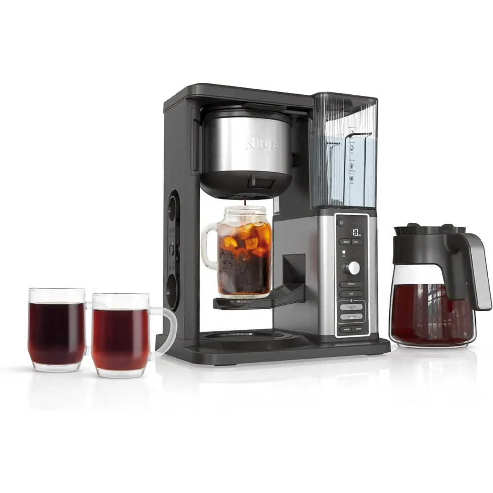 NINJA CAFETERA HOT & ICED XL, 12 TAZAS / 1.5 L, 4 ESTILOS Y FILTRO PERMANENTE