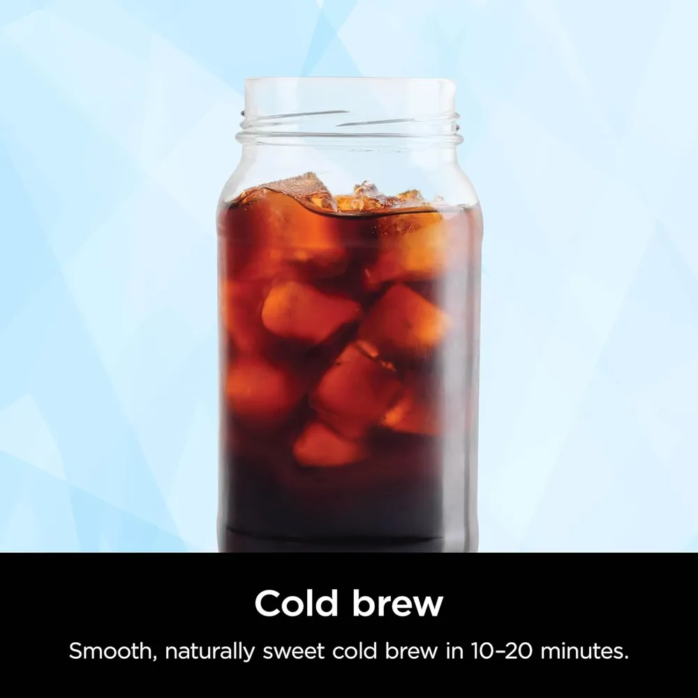 NINJA CAFETERA HOT & ICED XL, 12 TAZAS / 1.5 L, 4 ESTILOS Y FILTRO PERMANENTE