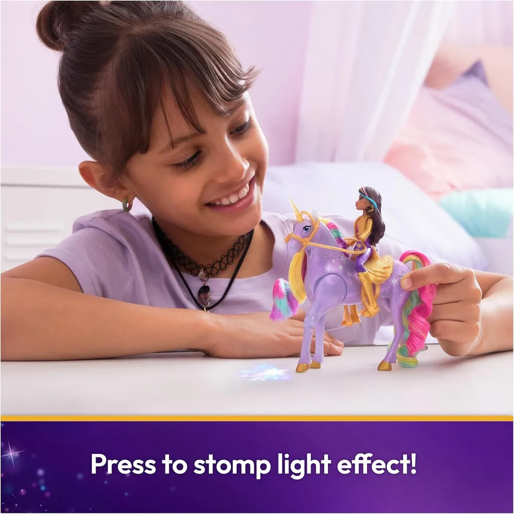 b0csdzsdby_2_webp.webp UNICORN ACADEMY Sophia y Light Magic Wildstar muñecas 11"/28 cm con luces