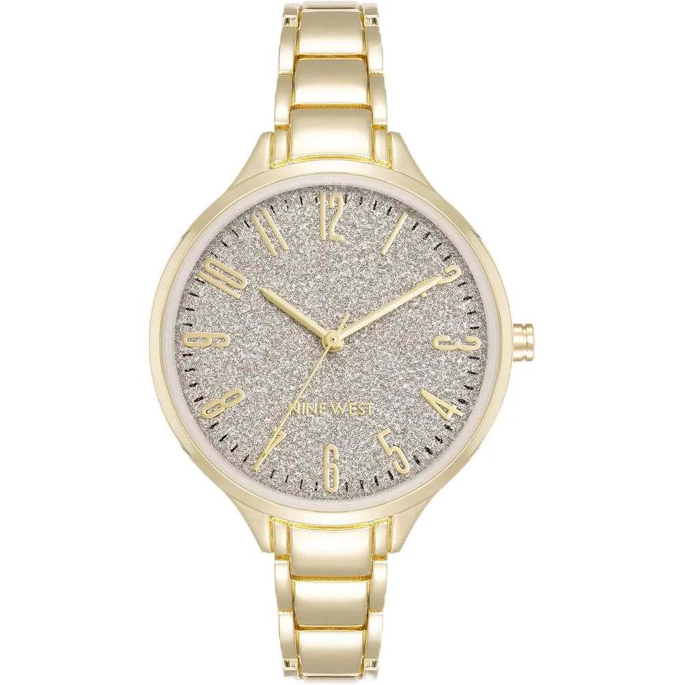 Nine West reloj elegante para damas | 36 mm - Dorado