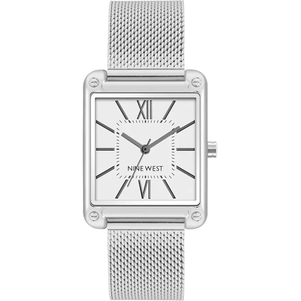 Nine West NW/2090CHGB reloj femenino | 29 mm - Plateado