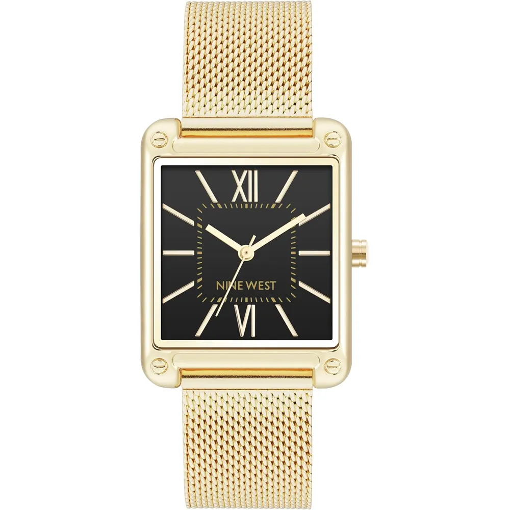 Nine West NW/2090CHGB reloj femenino | 29 mm - Dorado/Negro