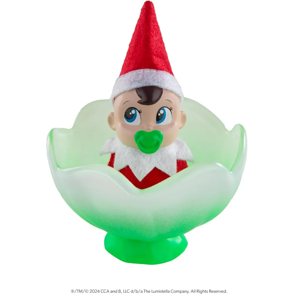 PELUCHE THE ELF ON THE SHELF FROST PIPS MINI BLOOMS BEBÉ | VERDE