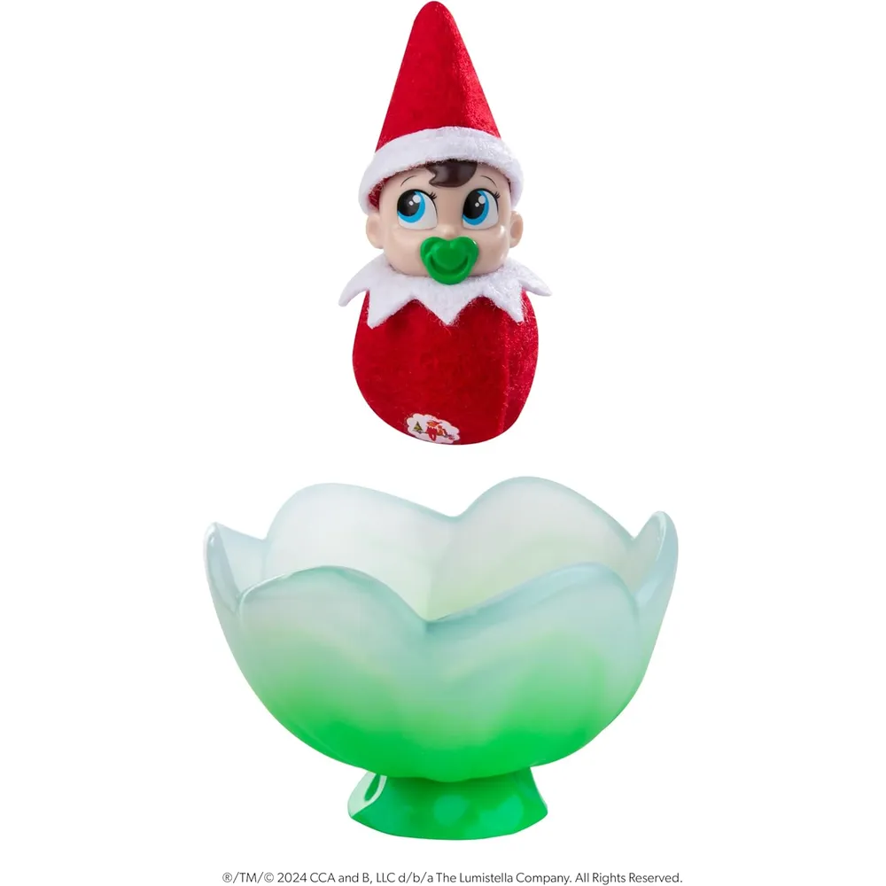 b0csg97m2p_1_webp.webp PELUCHE THE ELF ON THE SHELF FROST PIPS MINI BLOOMS BEBÉ | VERDE