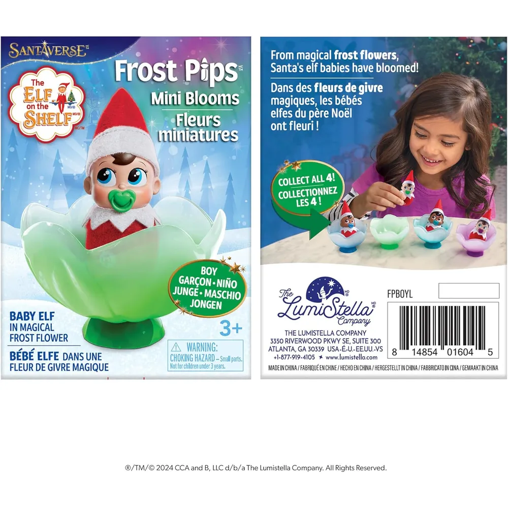b0csg97m2p_2_webp.webp PELUCHE THE ELF ON THE SHELF FROST PIPS MINI BLOOMS BEBÉ | VERDE