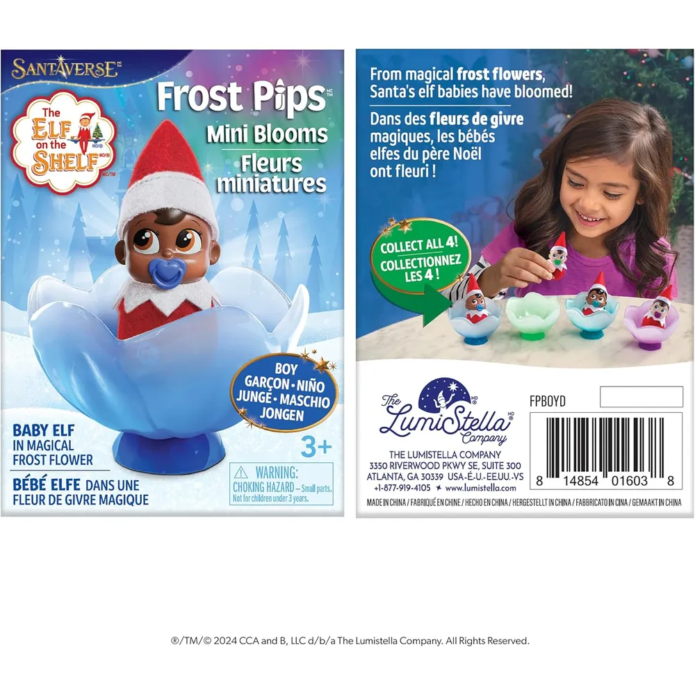The Elf on the Shelf Frost Pips Mini Blooms bebé | Azul