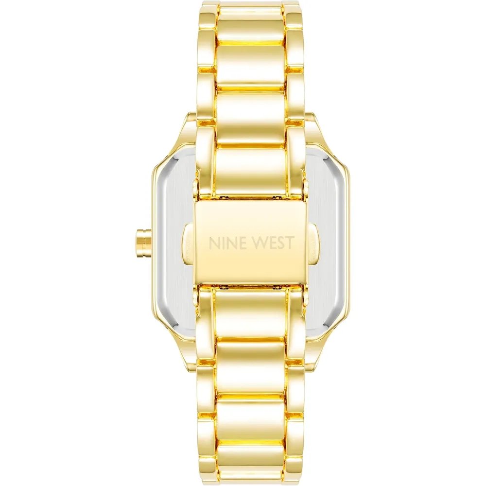 Nine West NW/2903SVSV reloj para dama | 27 mm - Dorado/Negro