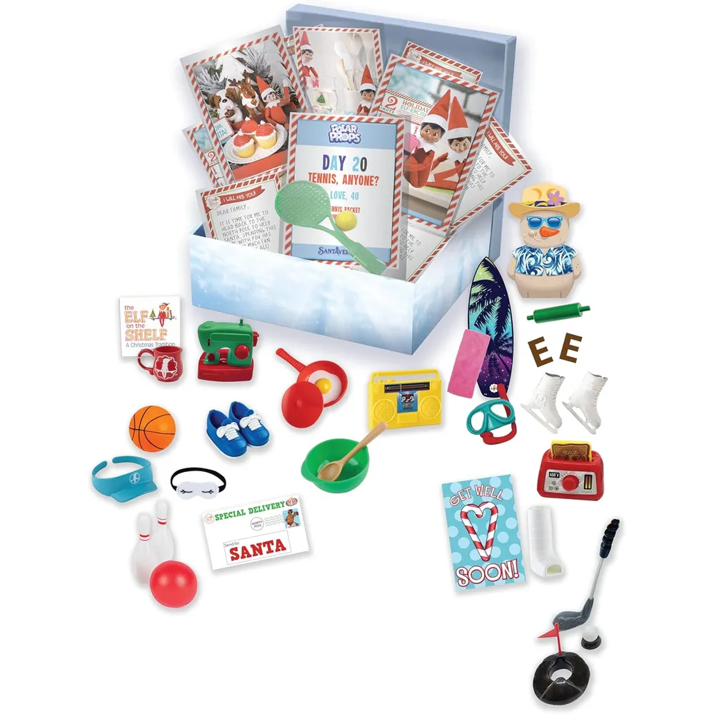 The Elf on the Shelf superconjunto 24 días +80 accesorios