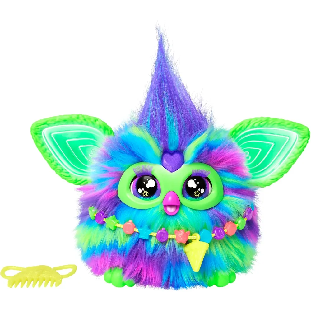 PELUCHE FURBY GALAXY EDITION INTERACTIVO CON 15 ACCESORIOS
