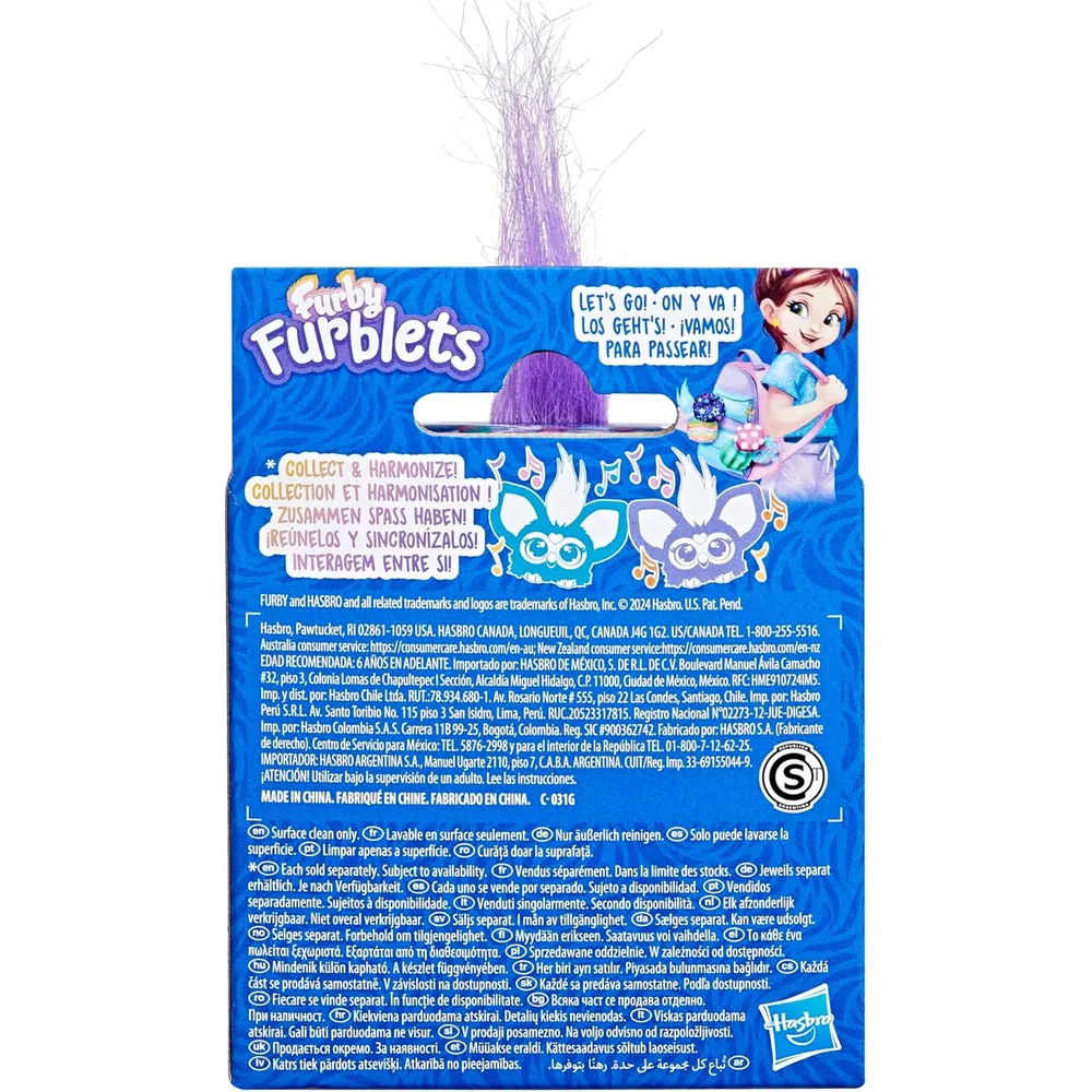 Furby Furblets Mer-May Mini Amigo | Multicolor