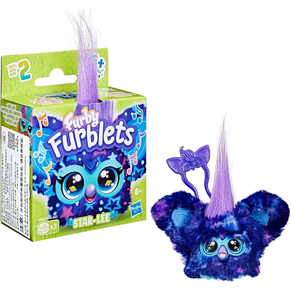 Furby Furblets Star-Lee Mini Amigo | Azul Oscuro