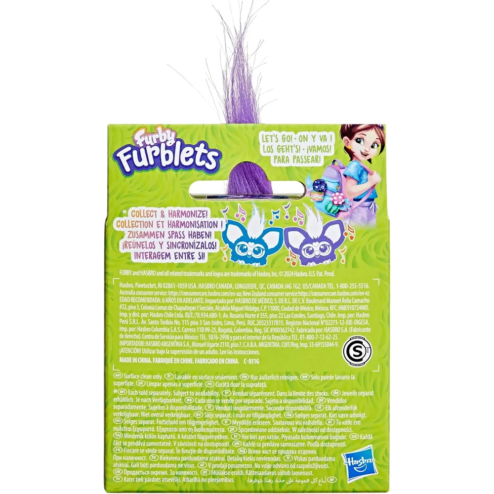 Furby Furblets Star-Lee Mini Amigo | Azul Oscuro