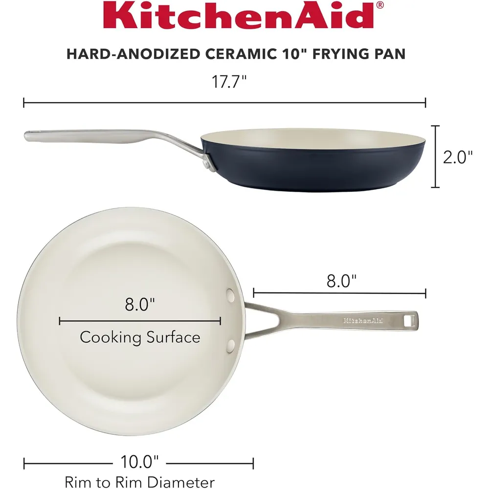 b0csqtsy7g_1_webp.webp KitchenAid sartén cerámica anodizada dura 10 in / 25 cm | Negro mate