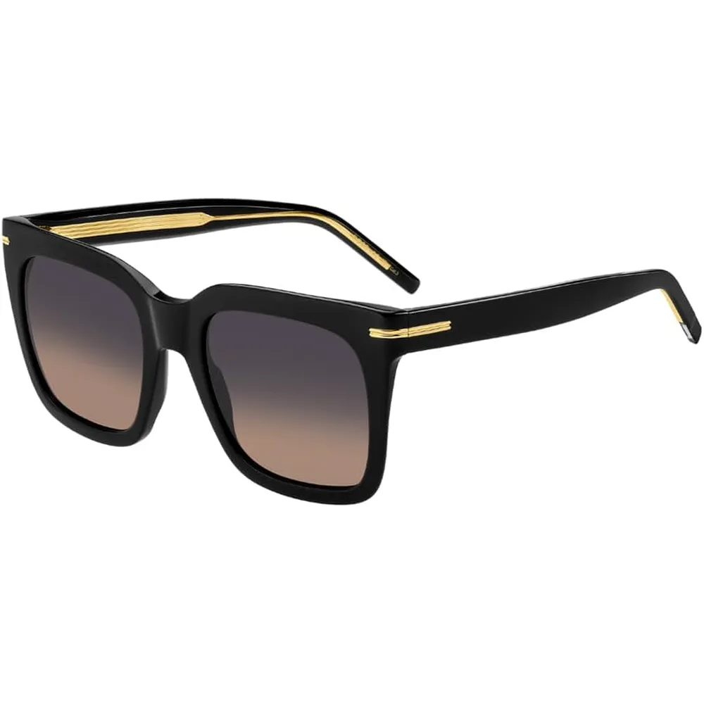 LENTES DE SOL HUGO BOSS CUADRADOS 1656/S MUJER NEGRO