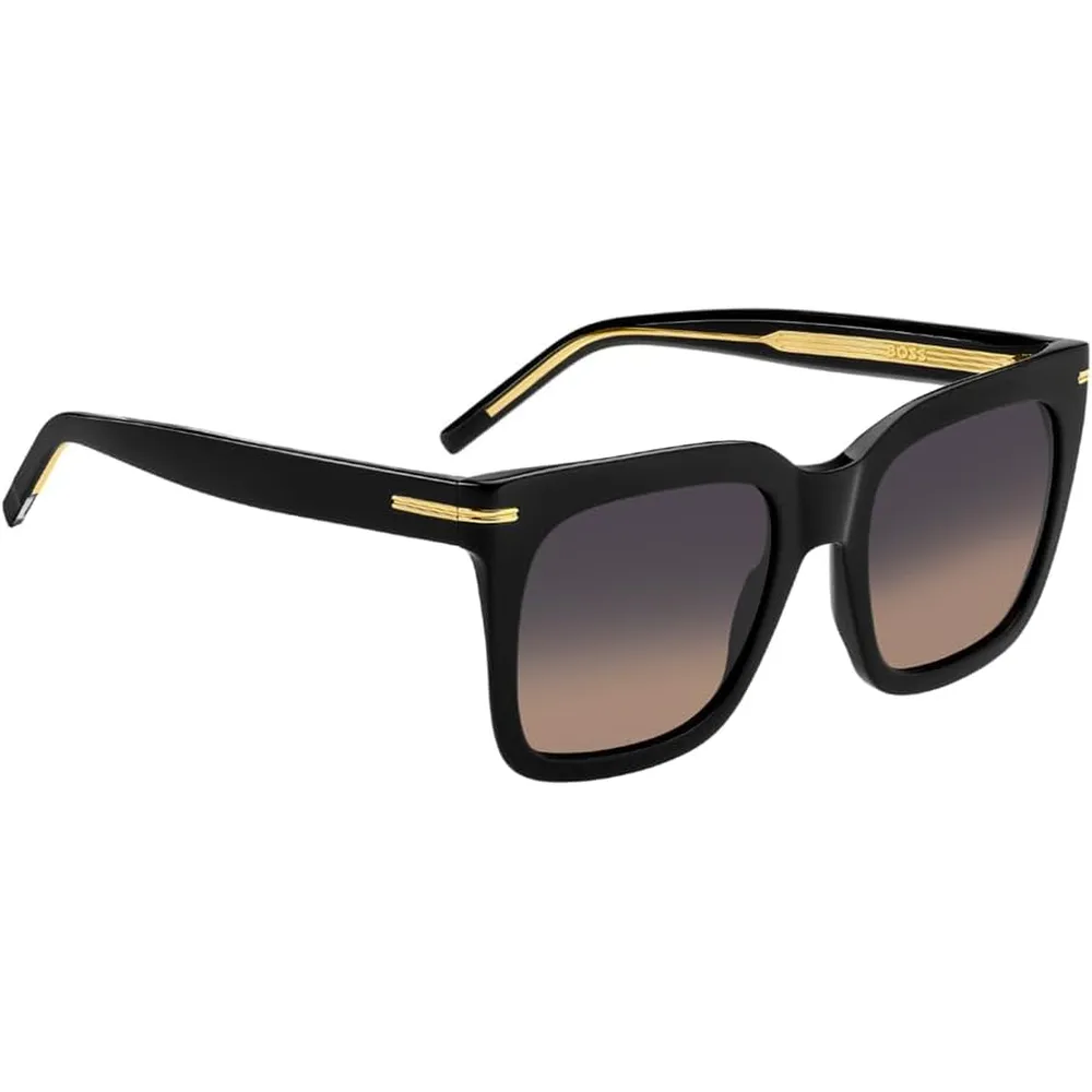 LENTES DE SOL HUGO BOSS CUADRADOS 1656/S MUJER NEGRO