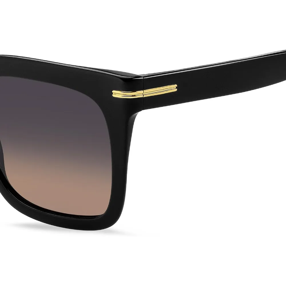 LENTES DE SOL HUGO BOSS CUADRADOS 1656/S MUJER NEGRO