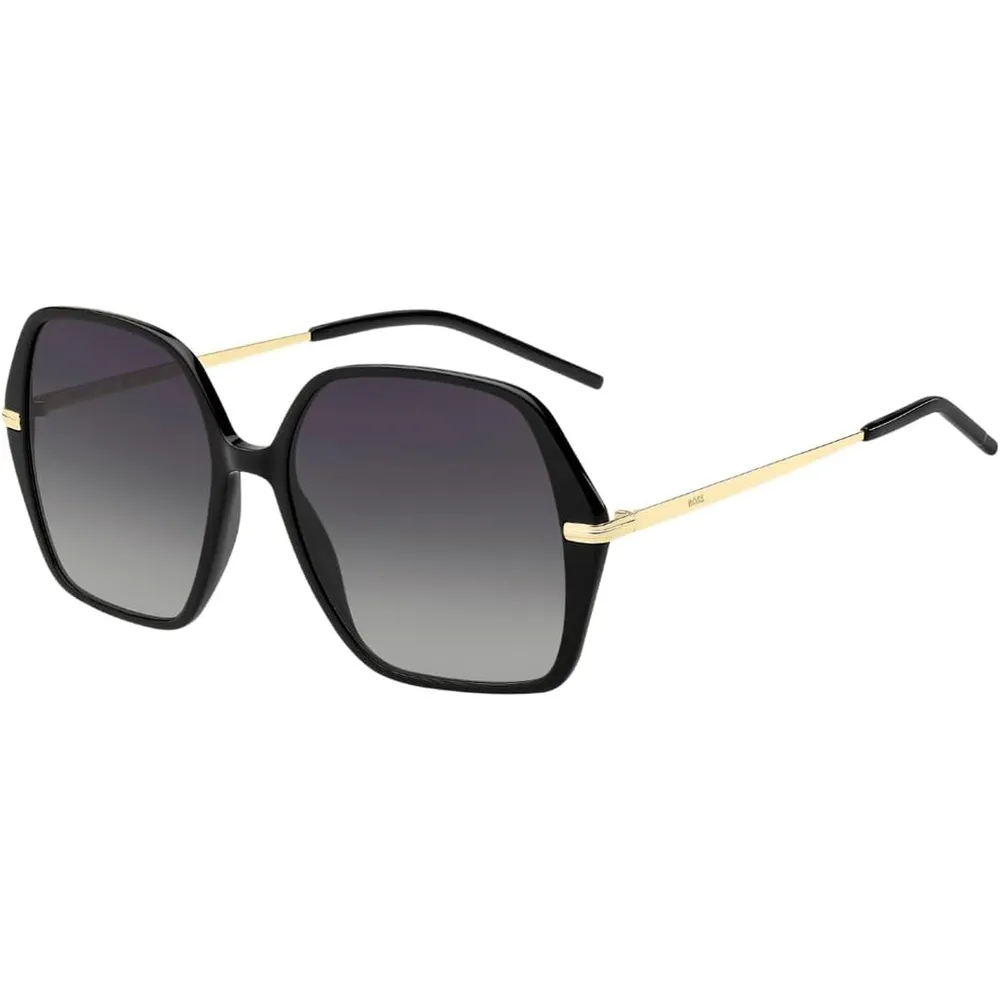 LENTES DE SOL HUGO BOSS CUADRADOS 1660/S MUJER NEGRO