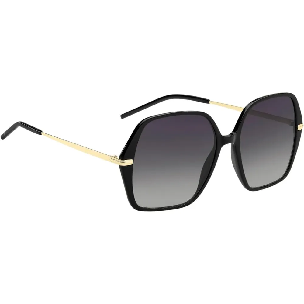 LENTES DE SOL HUGO BOSS CUADRADOS 1660/S MUJER NEGRO