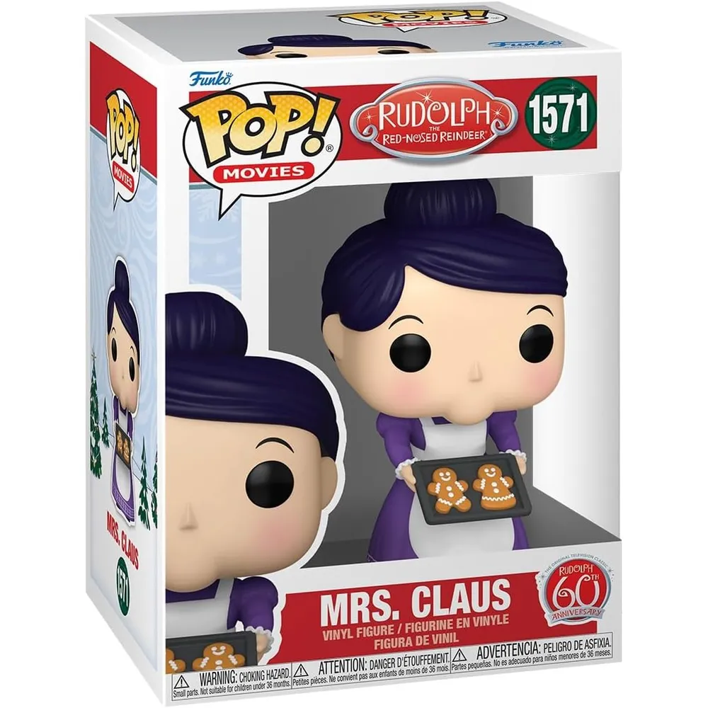 Funko Pop | Mrs. Claus de Rudolph el Reno de Nariz Roja