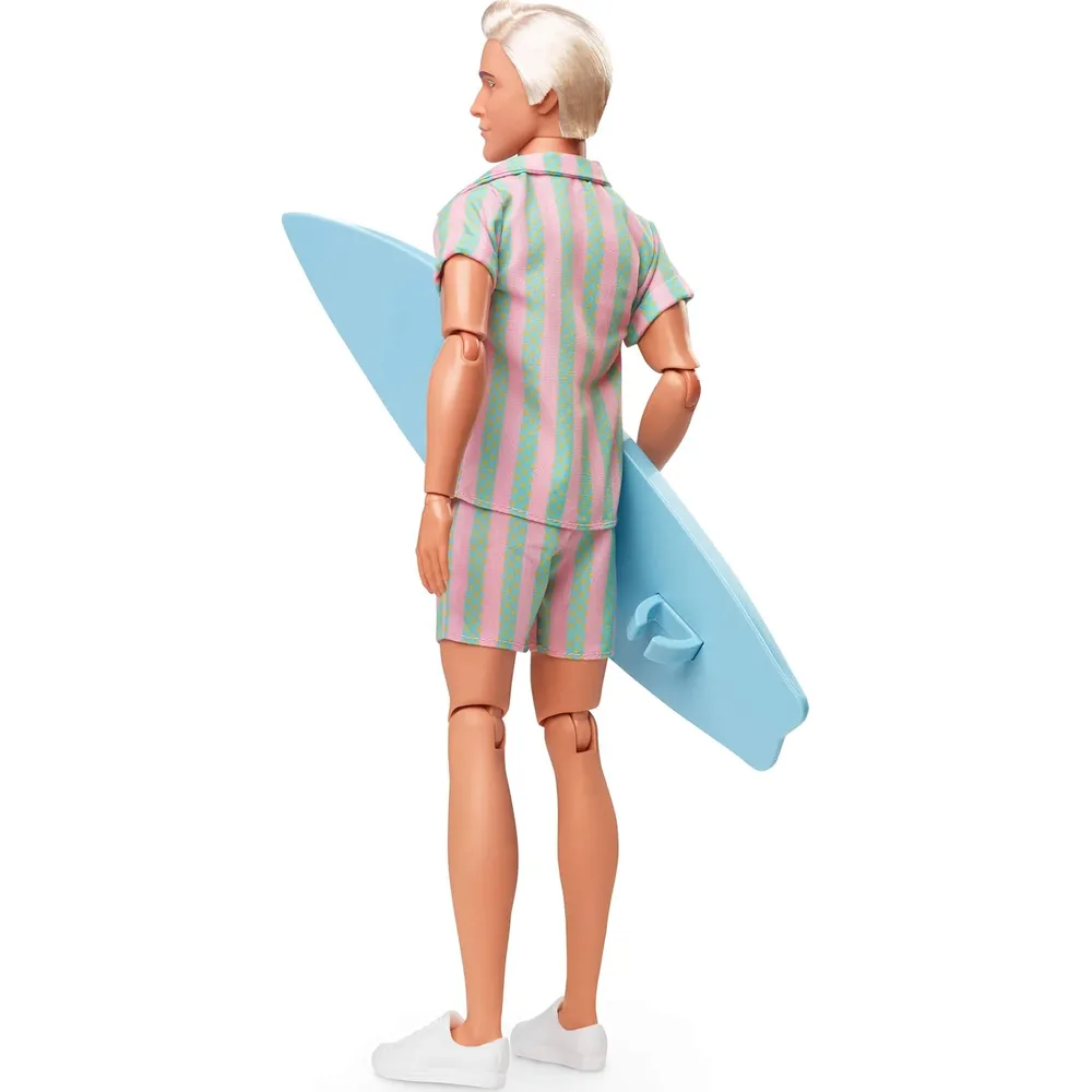 KEN BARBIE PELÍCULA MUÑECO LOOK PLAYERO CON SURF