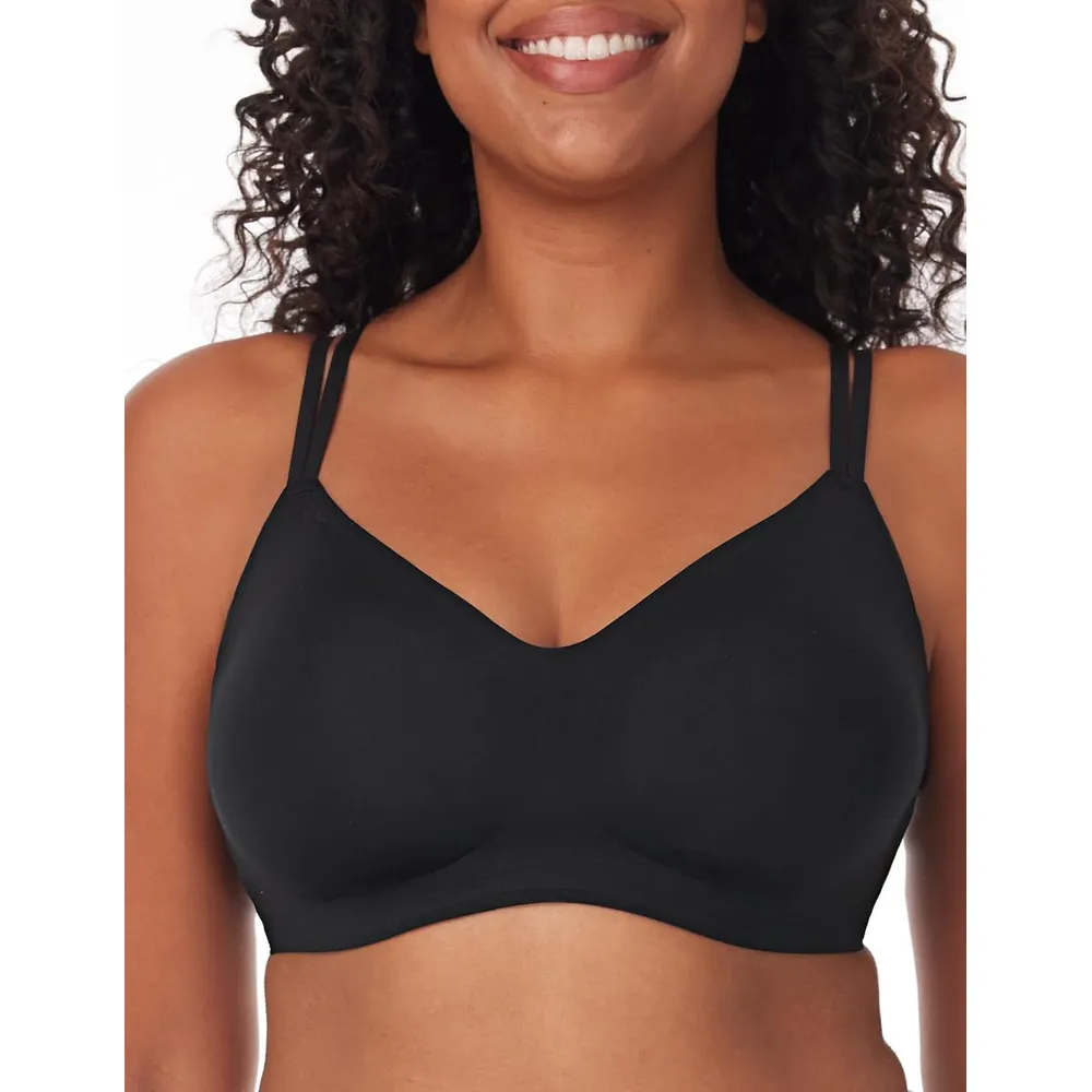 Momcozy brasier deportivo sin costuras, cómodo | S - Negro