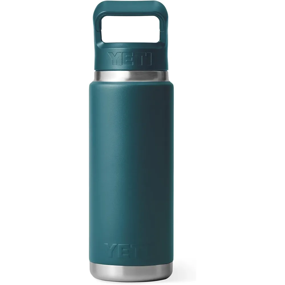 YETI Botella Rambler con Tapa de Cañita de 26 oz | Verde Jade