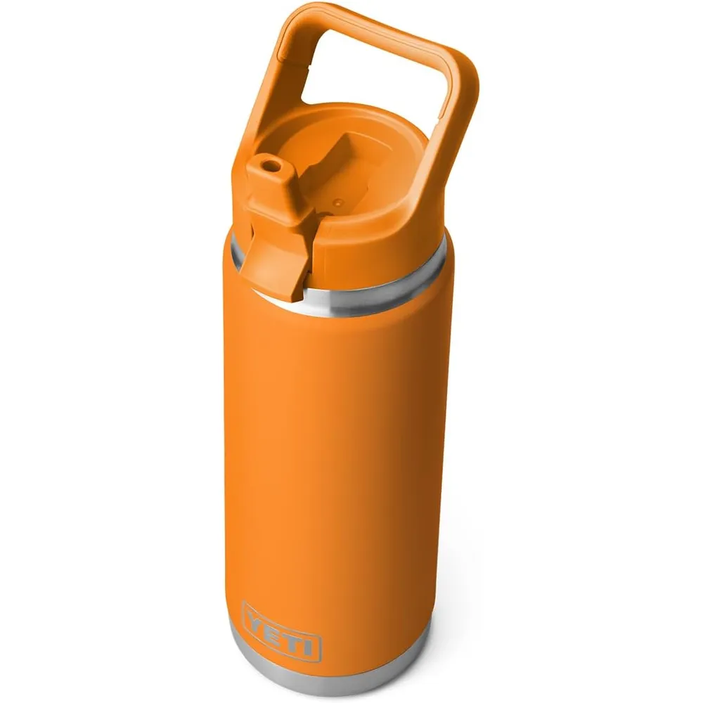 YETI Botella Rambler con Tapa de Cañita de 26 oz | Naranja