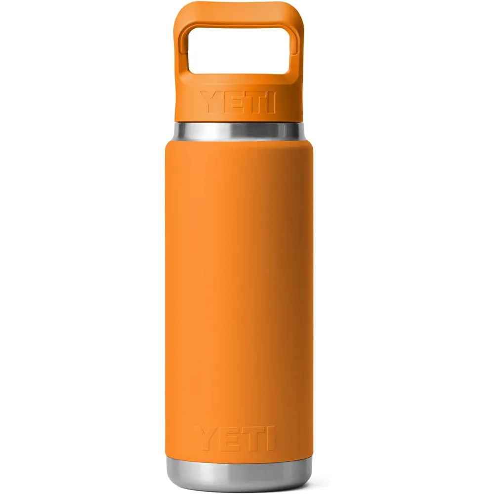 YETI Botella Rambler con Tapa de Cañita de 26 oz | Naranja