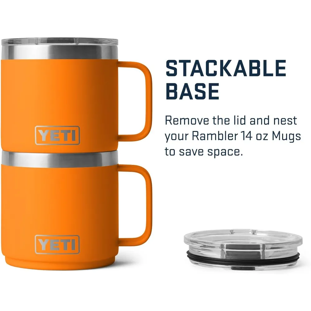 b0ct68hr86_1_webp.webp YETI Rambler Taza Apilable con Tapa Magslider de 14 oz | Naranja