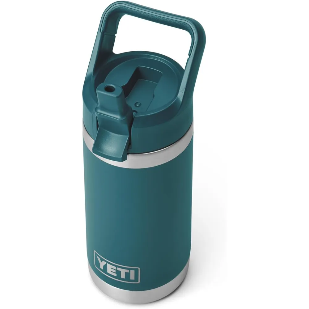 YETI Botella Rambler Jr. para Niños con Cañita de 12 oz | Verde Jade