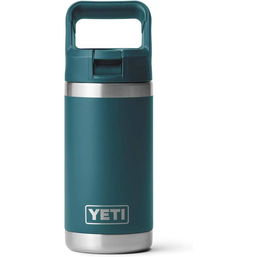 YETI Botella Rambler Jr. para Niños con Cañita de 12 oz | Verde Jade