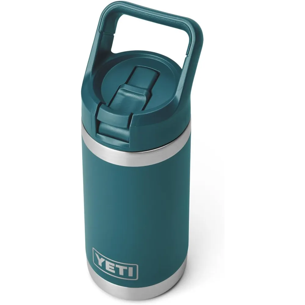 YETI Botella Rambler Jr. para Niños con Cañita de 12 oz | Verde Jade