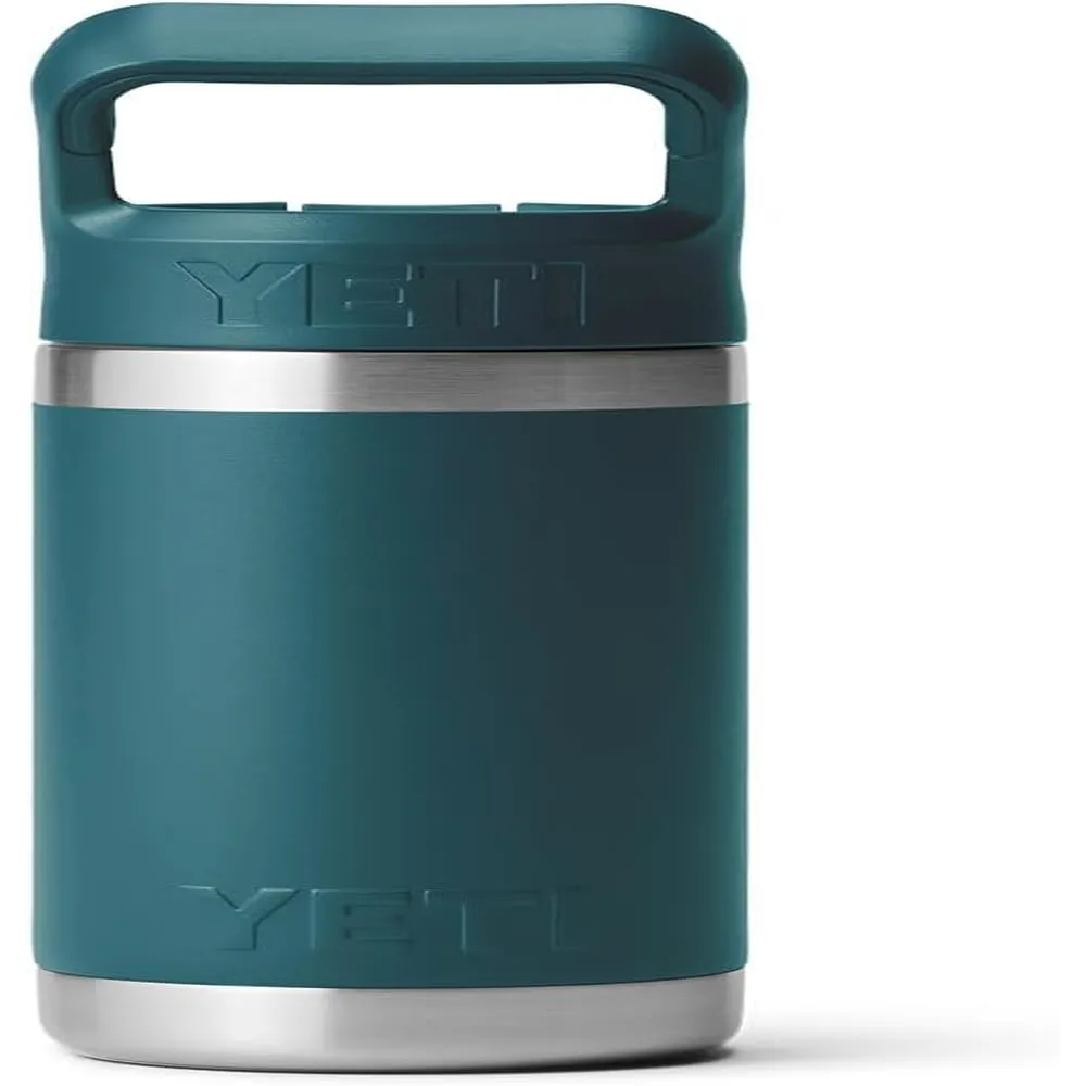 YETI Botella Rambler Jr. para Niños con Cañita de 12 oz | Verde Jade