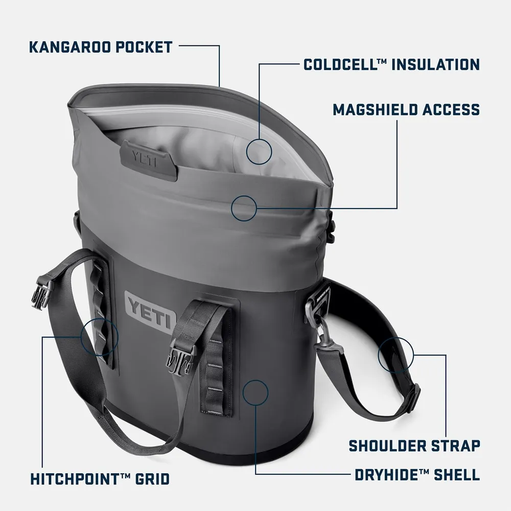 YETI Hopper M15 Cooler Portátil Protección Magnética | Turquesa
