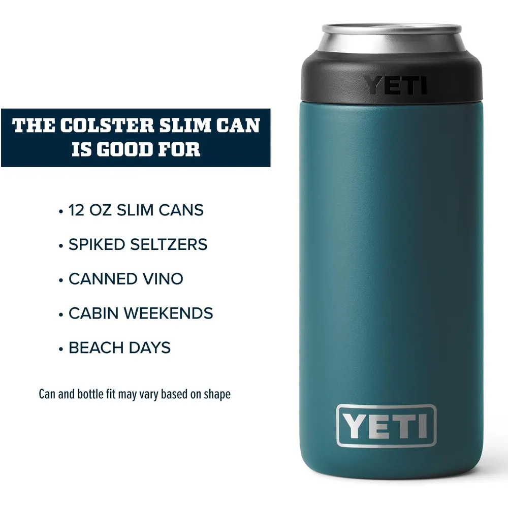 YETI Rambler Aislador de Latas No Insertable de 12 oz | Verde Jade