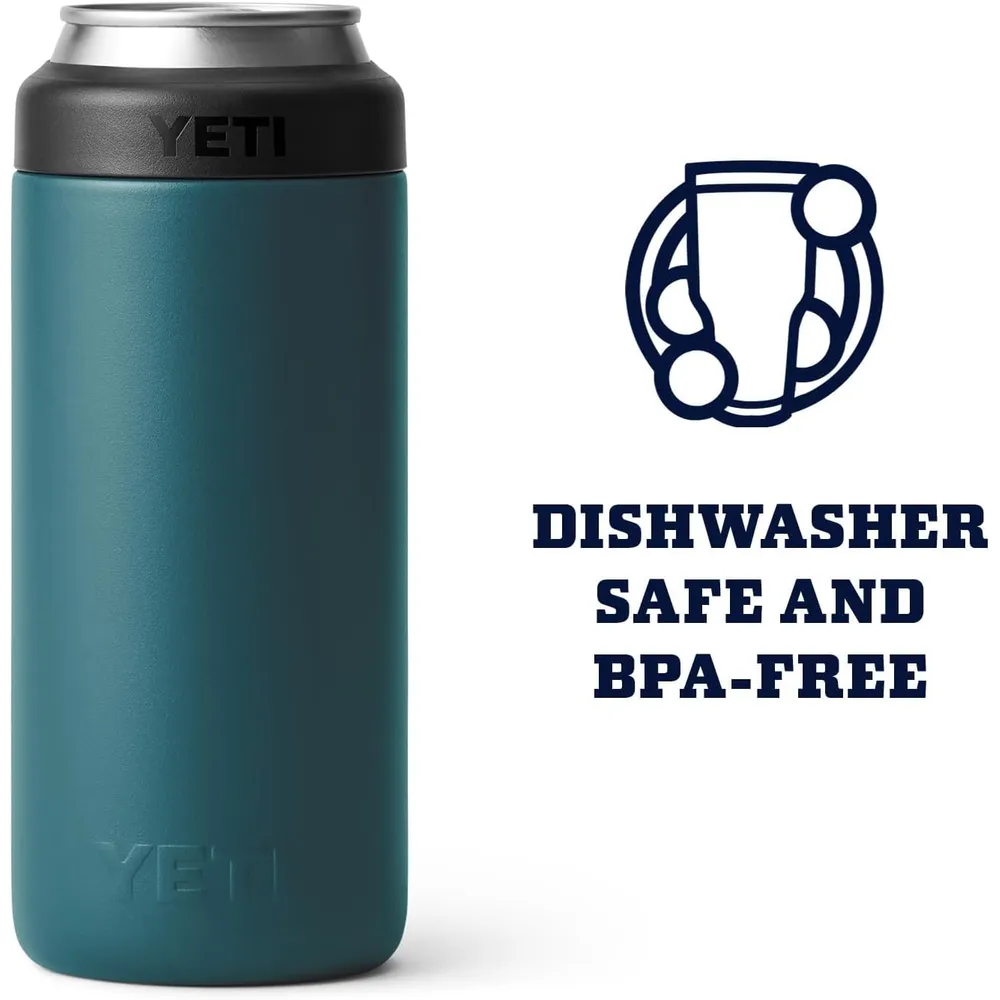YETI Rambler Aislador de Latas No Insertable de 12 oz | Verde Jade