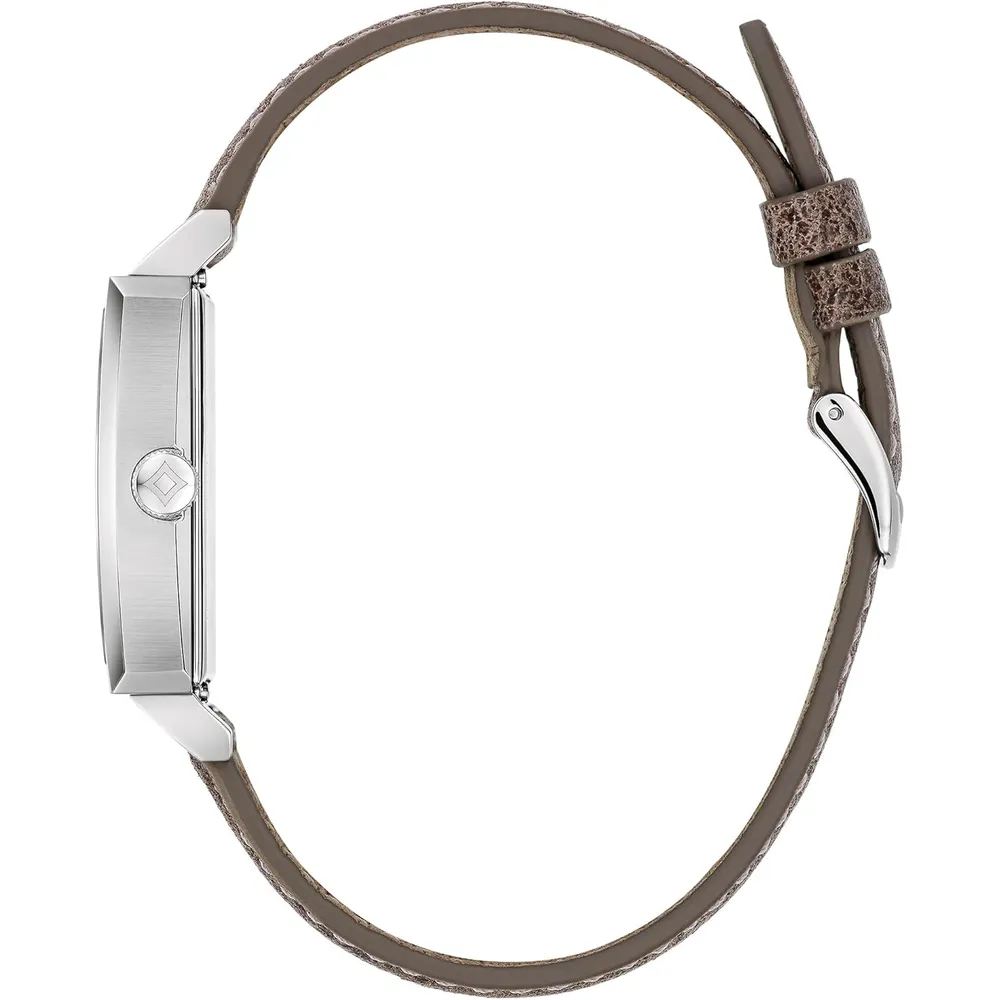 Bulova reloj Frank Lloyd Wright hombre edición limitada 3 agujas correa | Natural Rústico