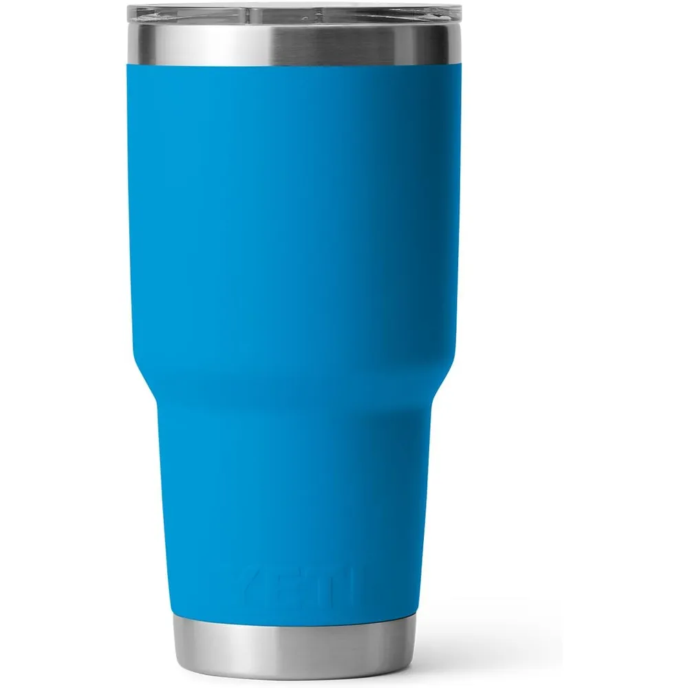 YETI Rambler Vaso de 30 oz de acero inoxidable y tapa MagSlider color azul