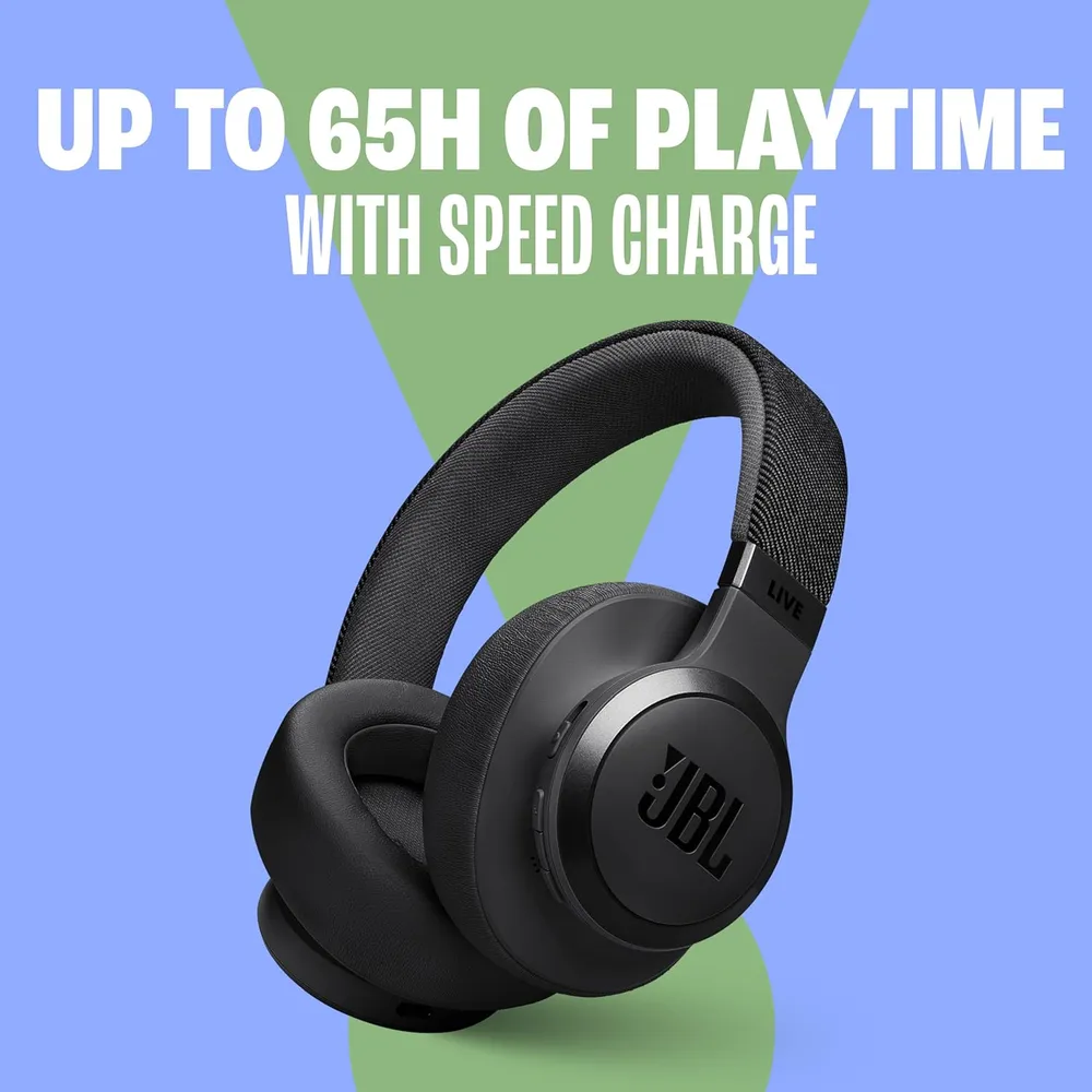 JBL Live 770NC Auriculares Inalámbricos | Negro