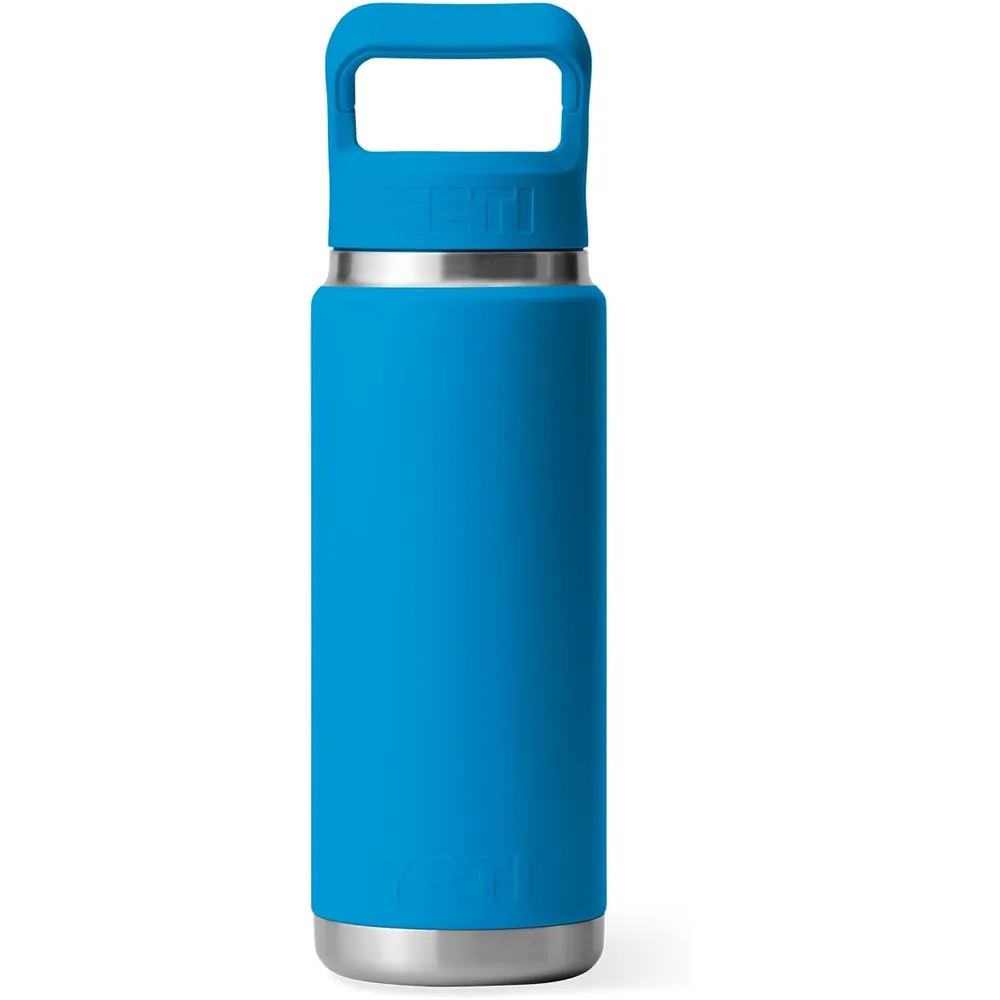 YETI Botella Rambler con Tapa de Cañita de 26 oz | Azul