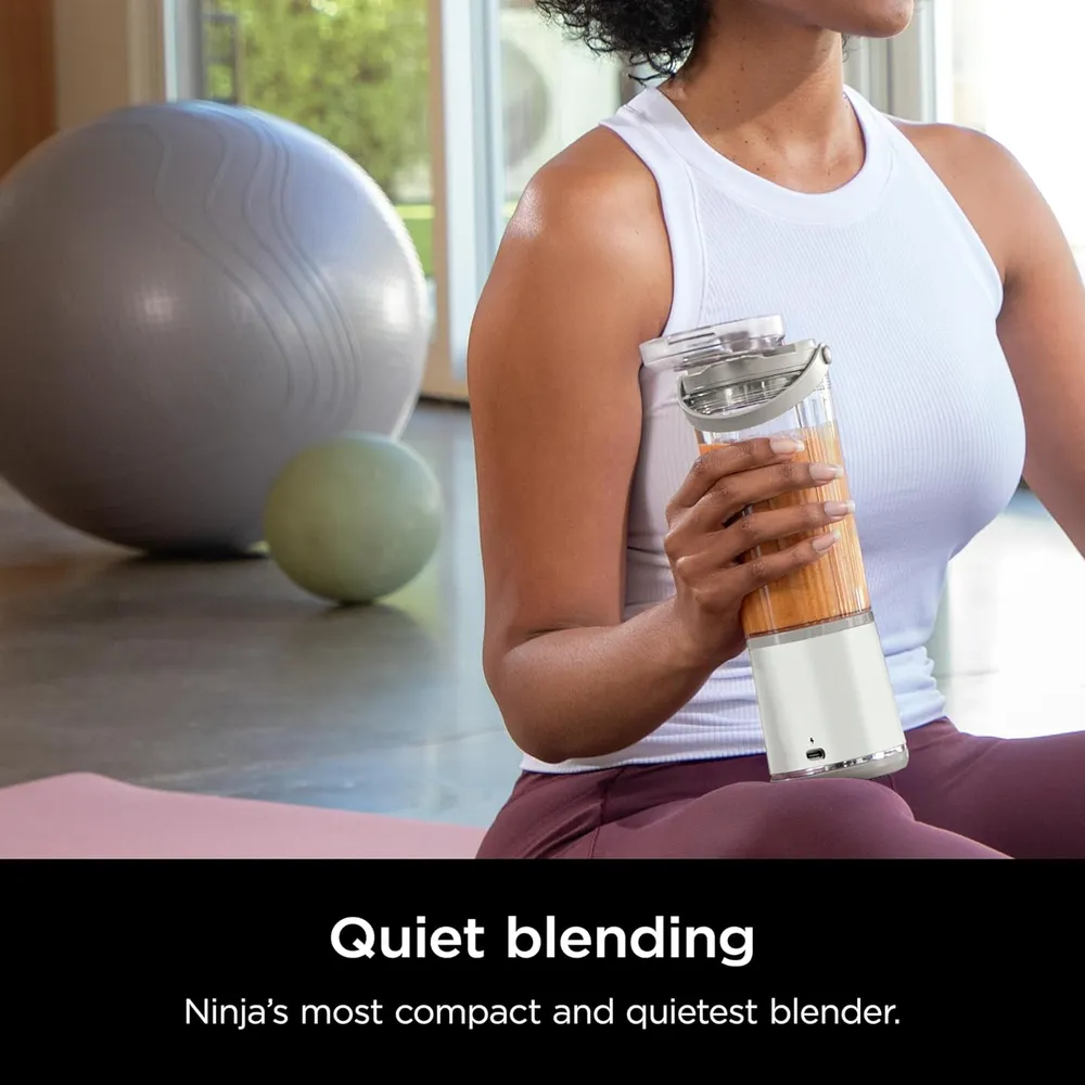 NINJA BLAST LICUADORA PORTÁTIL INALÁMBRICA 500 ML X2 | MELOCOTÓN/HUESO