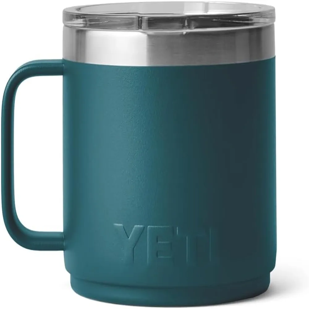 YETI Rambler Taza Apilable con Tapa Magslider de 14 oz | Verde Jade