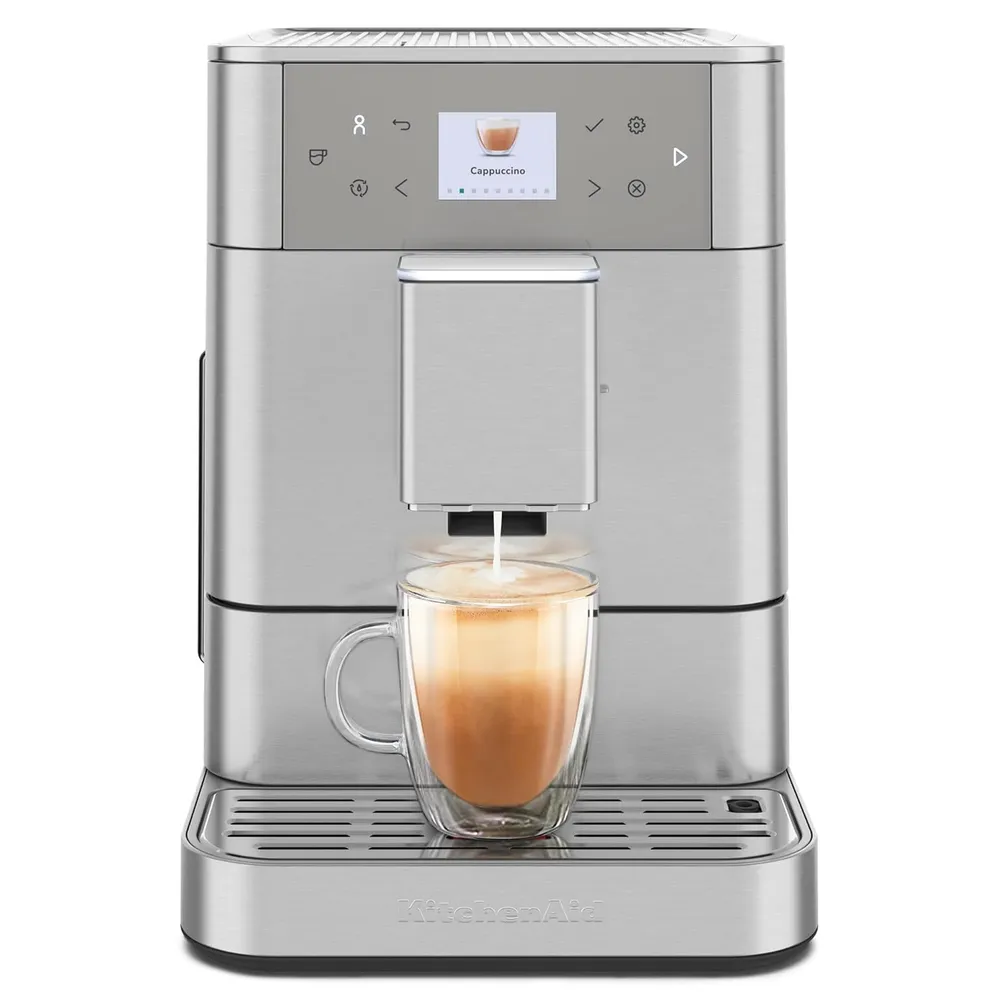 KITCHENAID, MÁQUINA DE CAFÉ ESPRESSO TOTALMENTE AUTOMÁTICA | ACERO INOXIDABLE