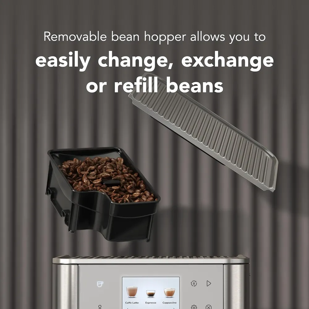 KITCHENAID, MÁQUINA DE CAFÉ ESPRESSO TOTALMENTE AUTOMÁTICA KF7 | NEGRO