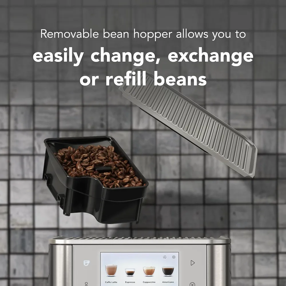 KITCHENAID, MÁQUINA DE CAFÉ ESPRESSO TOTALMENTE AUTOMÁTICA KF8 | ACERO