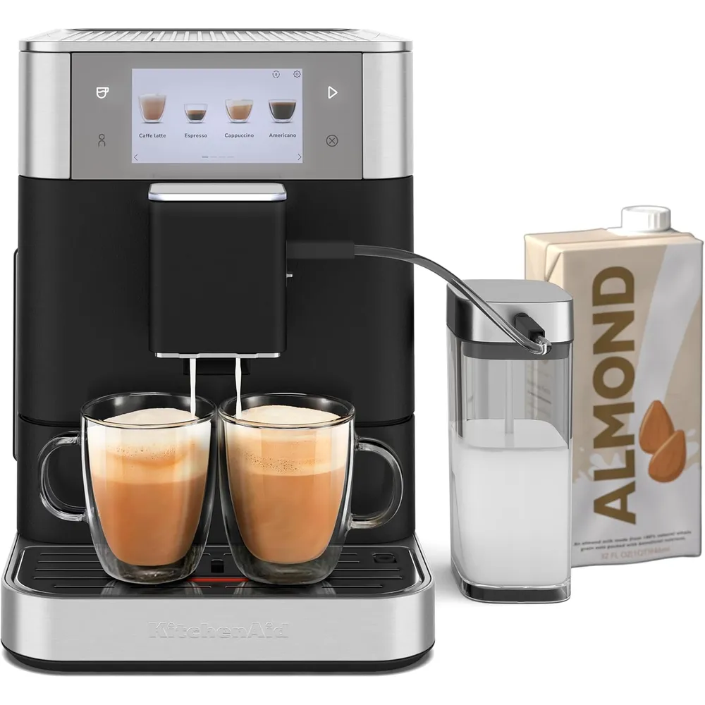 KITCHENAID, MÁQUINA DE CAFÉ ESPRESSO TOTALMENTE AUTOMÁTICA KF8 | NEGRO