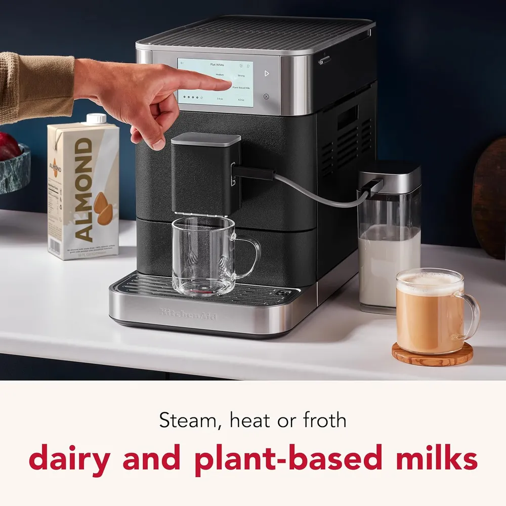 KITCHENAID, MÁQUINA DE CAFÉ ESPRESSO TOTALMENTE AUTOMÁTICA KF8 | NEGRO